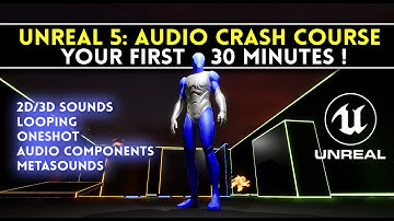 Unreal Engine 5 Audio Crash Course - Your First 30 Minutes Using Sound