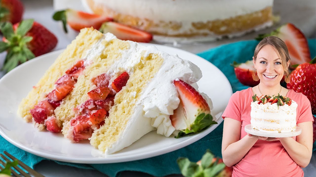 Strawberry Shortcake Taken to the Next Level: Strawberry Shortcake Cake