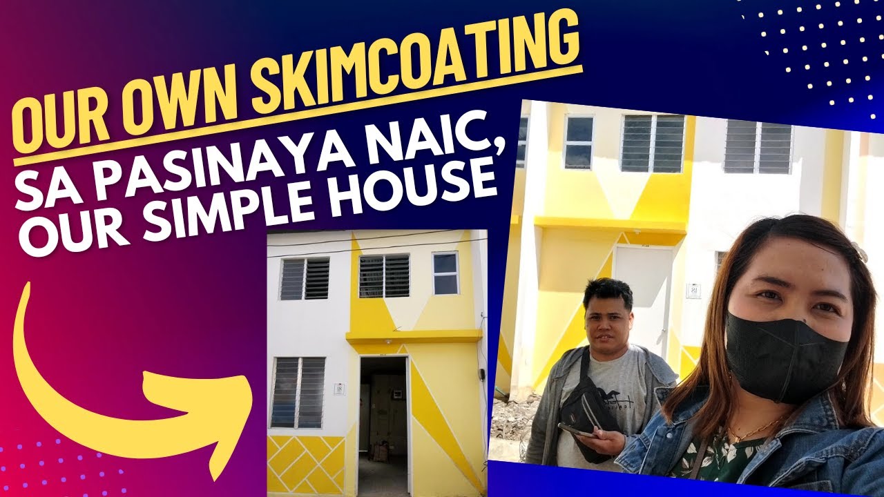 SKIM COATING SA SIMPLE HOUSE IN PASINAYA NAIC CAVITE PASINAYA HOMES