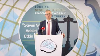 Türkiye Adalet Akademisi Başkanı Muhittin Özdemir Hâkim Adaylarına Tavsiyelerde Bulundu