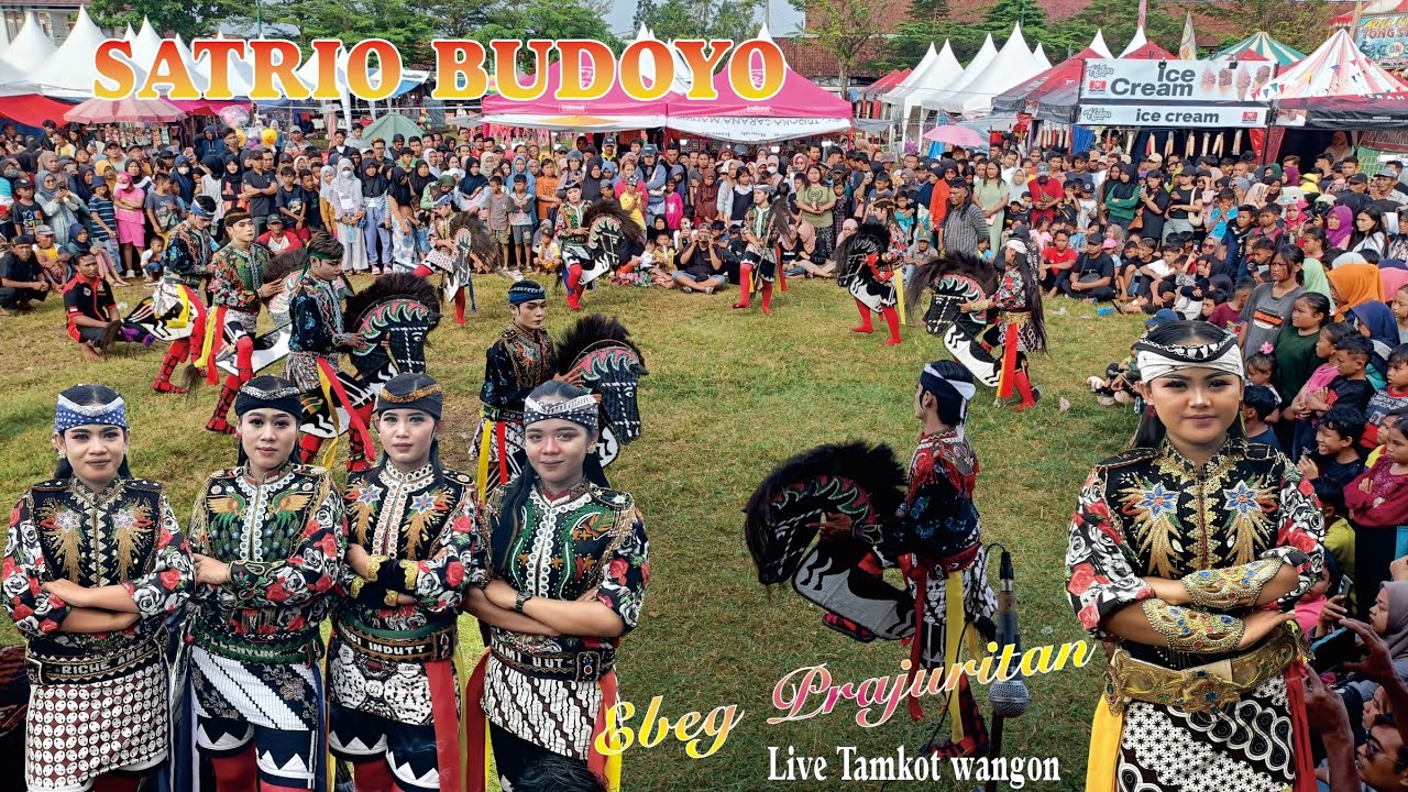 PAGELARAN SENI KUDA KEPANG PRAJURITAN SATRIO BUDOYO LIVE TAMKOT WANGON