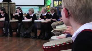 Drumroots African drumming workshops in Schools