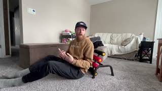 Honest Review of this Yoga Chair Mini Inversion Table