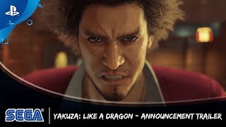 Yakuza: Like a Dragon | Announcement Trailer