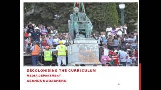 Asanda Ngoasheng on decolonialising the journalism curriculum