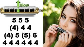 NEIL YOUNG "HARVEST MOON" HARMONICA CHROMATIC, ANIMATED TUTORIAL, ARMÓNICA CROMÁTICA, GAITA DE BOCA