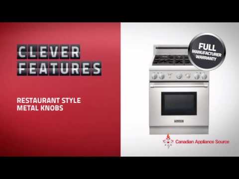 Thermador PRG304GH Freestanding Range - YouTube