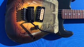 Van Halen Signed Guitar