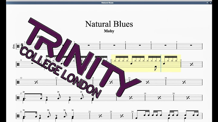 Natural Blues Drums version - Drums performance video thumbnail