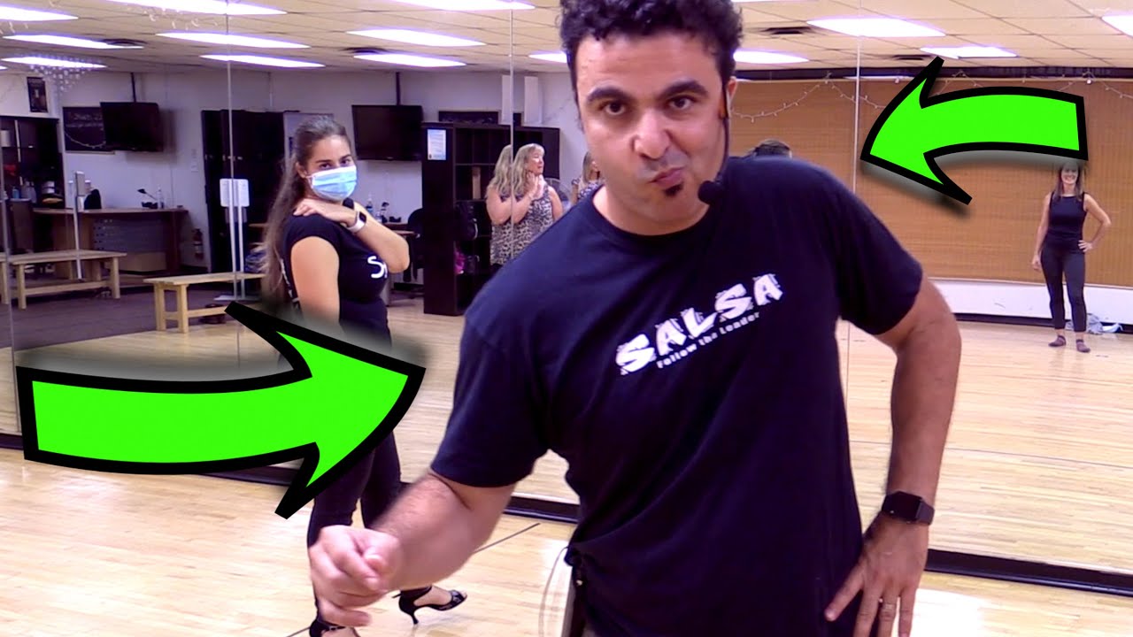 Движения тела в стиле сальса: основы плеч (на двух языках: английском и французском)