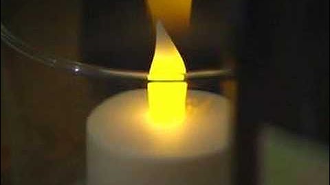 充電式LEDキャンドル ゆらぎ