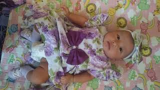 Cantiknya Baby Cia Serba Ungu