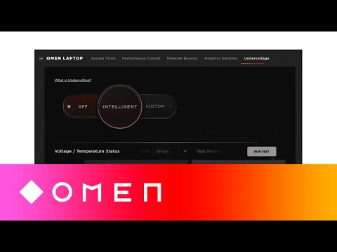 OMEN Undervolting | OMEN Gaming Hub | OMEN