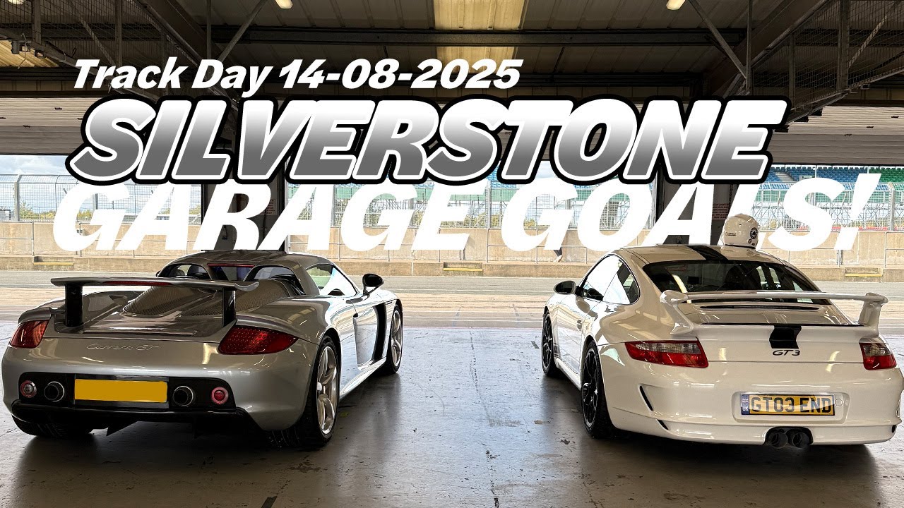 Silverstone Track Day 14 08 2025 | Porsche 997.1 GT3 Clubsport