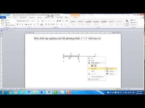 Video Biểu diễn tập nghiệm của BPT bậc nhất một ẩn trên trục... - YouTube