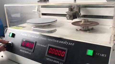Automatic Cutting & Grinding Machine, Terminal Cross-section Analyzer Machine