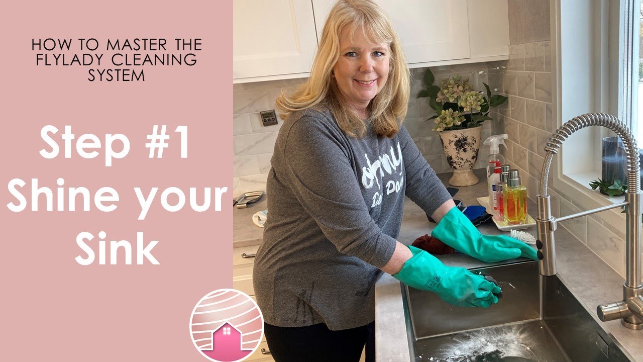 How to Master the FlyLady Cleaning System-Babystep #1 Shine your sink