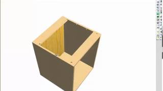 Top rails in kitchen cabinets with Polyboard software Visit http://wooddesigner.org/ to download Polyboard for FREE and get started with your project. Plus expert support, software ...