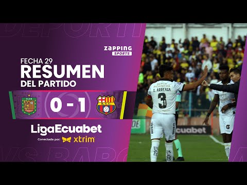 Deportivo Cuenca 0 -1 Barcelona SC / Fecha 29 / Liga Ecuabet conectada por Xtrim
