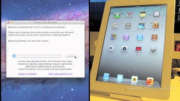 How To Jailbreak iPad 2 iOS 5.0.1 Untethered Using Absinthe [Mac OS X]