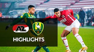 Highlights AZ - ADO Den Haag | Eredivisie