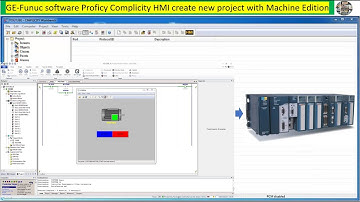 GE-Fanuc Proficy CIMPLICITY HMI create new project on Workbench