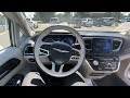 2017 Chrysler Pacifica Limited in White w/ Alloy interior.