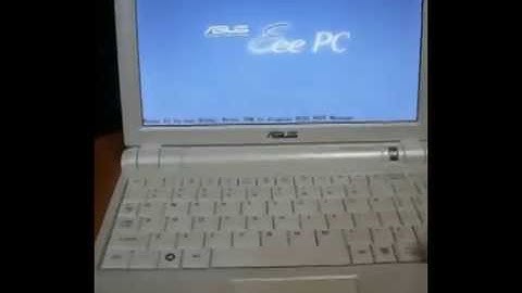 Asus PC EEE Boot WindowsXP