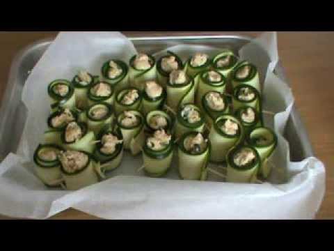 Involtini di zucchine e tonno