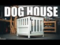 DOG BED DIY / KENNEL / DOG CRATE / HOW TO BUILD FURNITURE