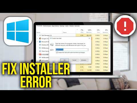 How To Fix The installer has encountered an unexpected error 2503 - 2502 in Windows 11, 10