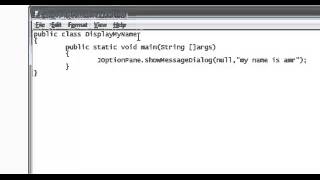 2 -  using joptionpane