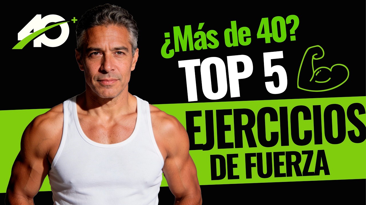 Los ÚNICOS 5 Ejercicios que Necesitas Después de los 40 (No Pierdas Músculo Nunca Más)