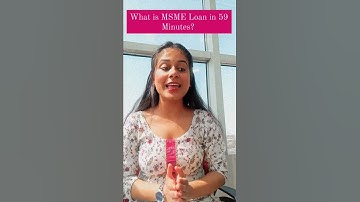 What is MSME Loan in 59 Minutes?