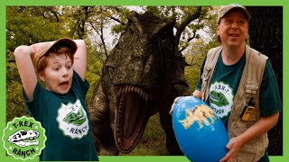 Dino Surprise Egg Hunt: Explosive Adventure! 🦖🦕 T-Rex Ranch Dinosaur Videos