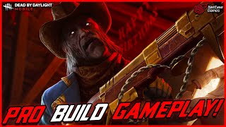 Deatshlinger Exclusive Gold Skin - Ghost Agent Pro Build Gameplay! | Dead By Daylight Mobile NetEase