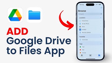 How to Add Google Drive to Files App on iPhone