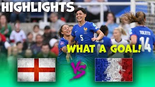 England v France - Lionesses women's Euro Qualification - Highlights football 31-05-2024