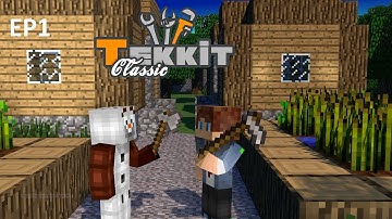 Minecraft Tekkit Classic EP1 Getting Started