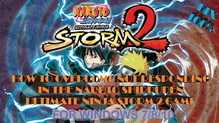cara mengatasi error "not responding" digame Naruto Shippuden Ultimate Ninja Storm 2 screenshot 5