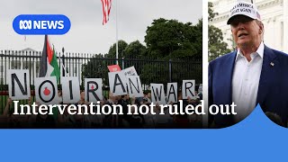 Trump won't rule out US involvement in Israel-Iran conflict | ABC NEWS