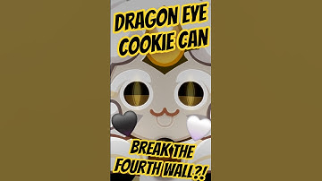 Dragon Eye Cookie Can BREAK THE FOURTH WALL?! #Shorts #CookieRun #CookieRunOvenBreak #CROB #Facts