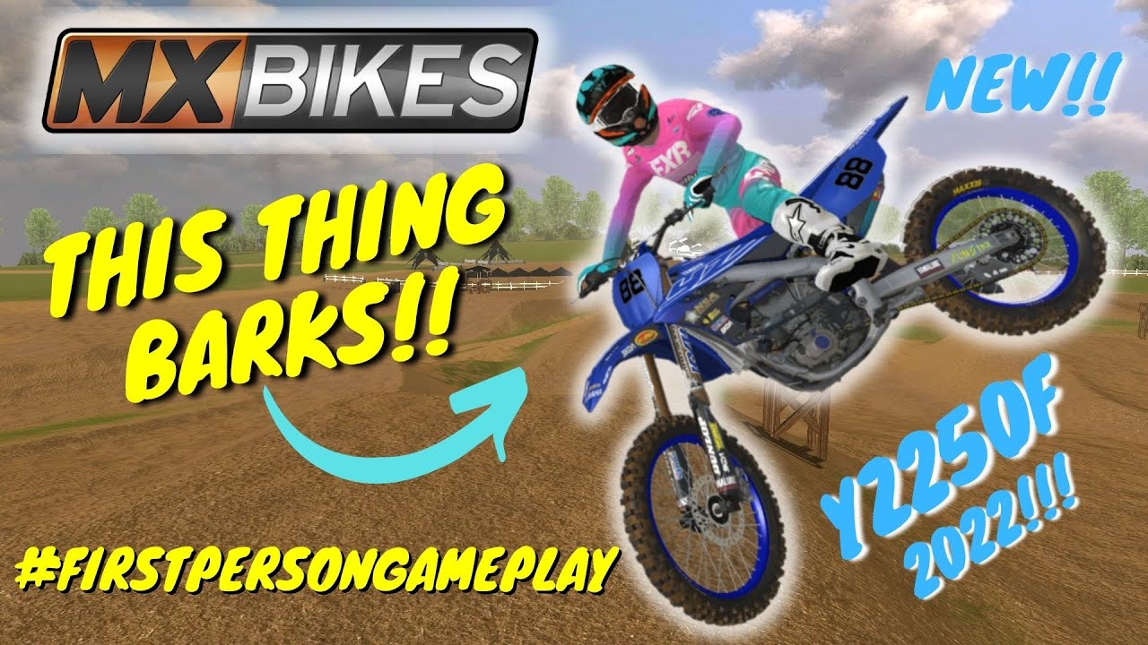 *2022 YZ250F Barking on Fiddler Creek MX!* / MX Bikes / First Person Gameplay