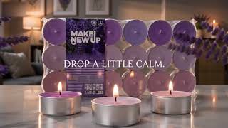 Lavender Calm Scented Tealight Candles | Soft Purple Evenings #Shorts screenshot 4