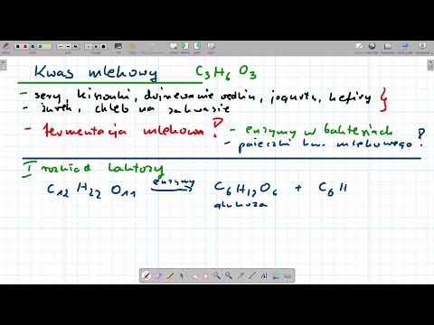 Wideo: Jakie są reagenty fermentacji kwasu mlekowego?