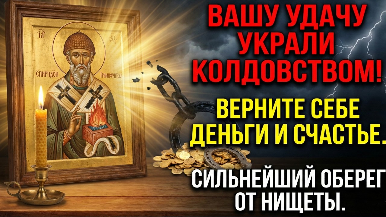 СЕГОДНЯ ЖЕ ВЕРНИТЕ СЕБЕ ДЕНЬГИ И СЧАСТЬЕ. СИЛЬНЕЙШИЙ ОБЕРЕГ ОТ НИЩЕТЫ.