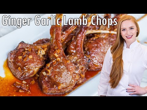 Ginger Garlic Lamb Chops