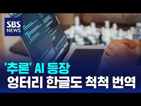 '추론' AI 등장…엉터리 한글도 척척 번역 / SBS