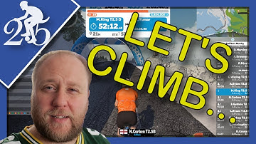 I fancied a trundle up the EPIC KOM!  | My Zwift journey from D to C Category