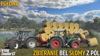 Zbieranie bel słomy z pól 😍 || Fendt + Valtra 😄 Połowa #6 || FS 22 MP😋 @Grzesiek2202